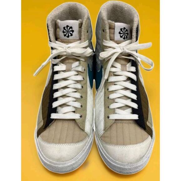 Nike Blazer Mid 77 LX NN Premium Toasty Mens 8.5 Rattan Sail Sneakers Shoes Nice - Picture 5 of 8